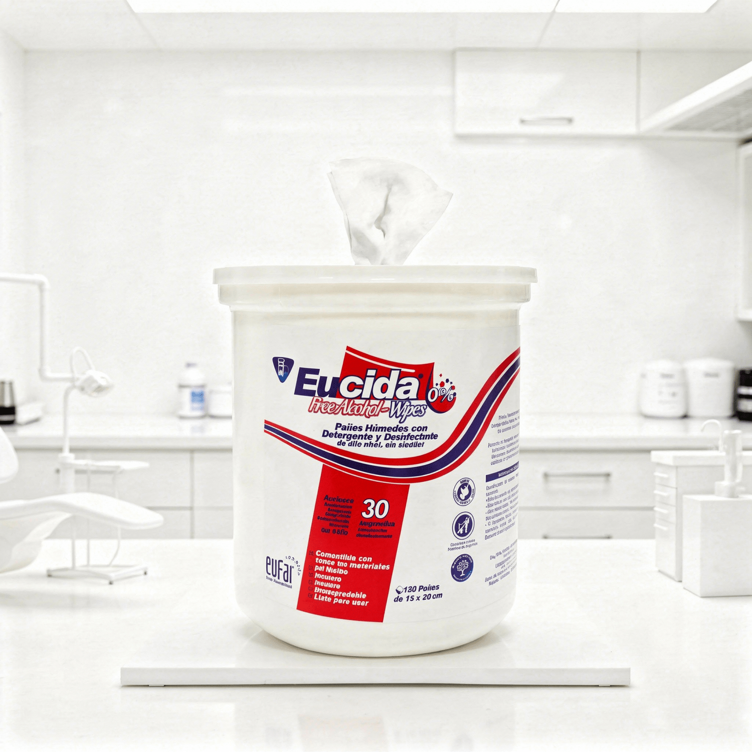 eucida™ alcohol free wipes